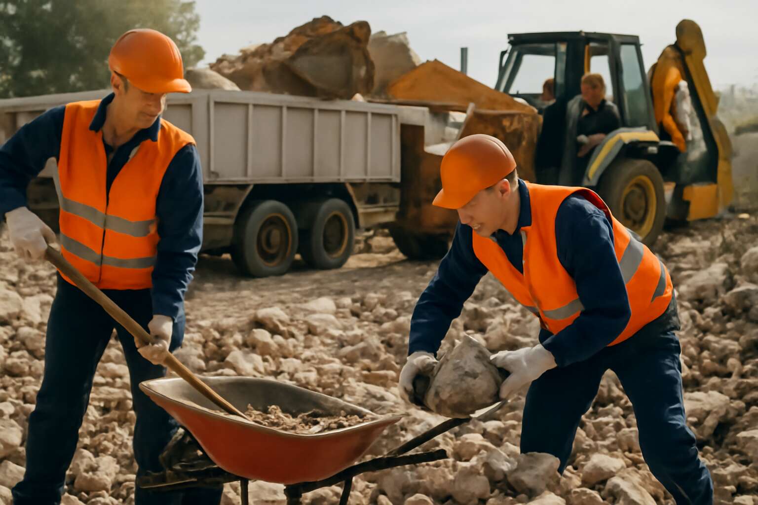 professional rubble removal