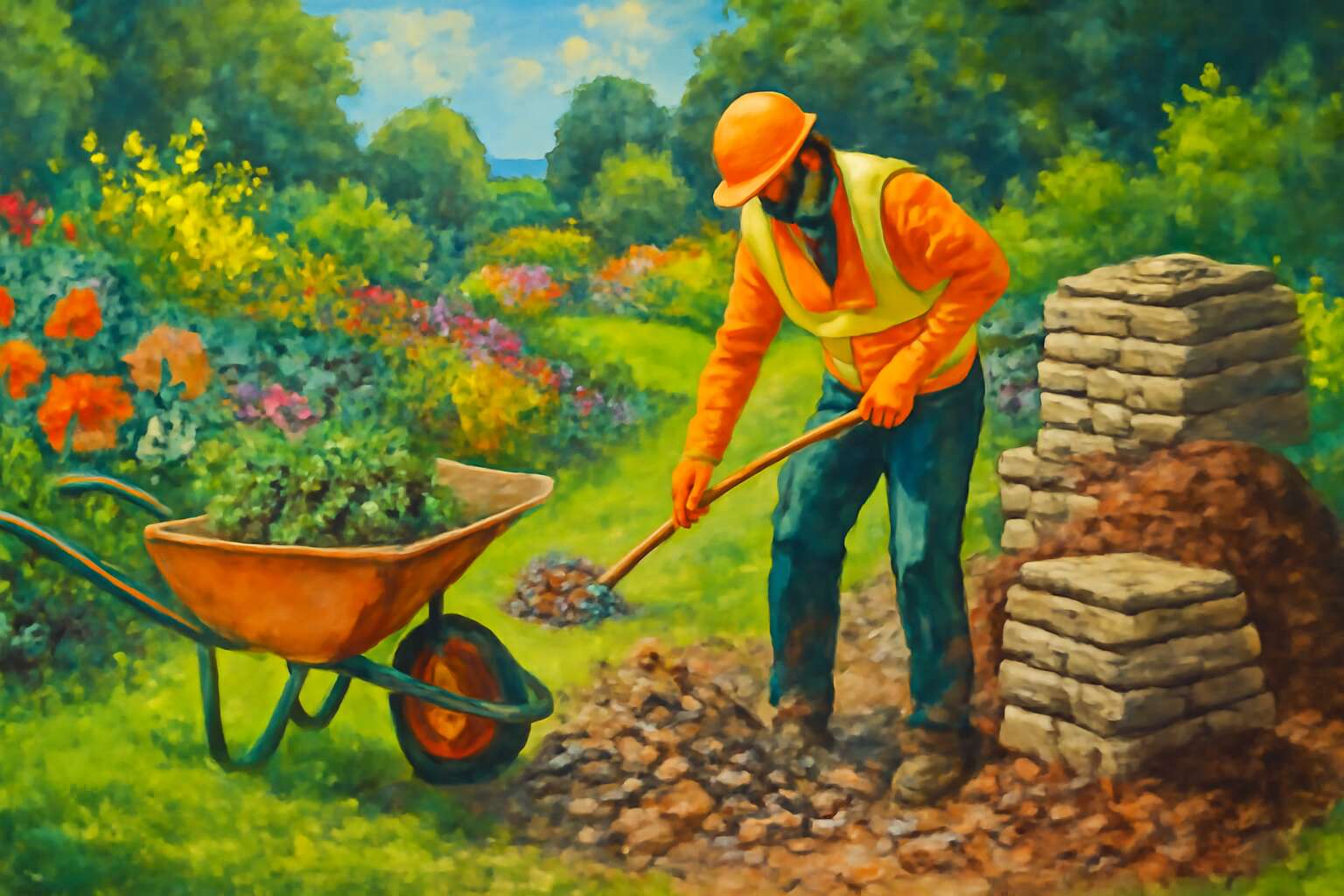 garden rubble removal