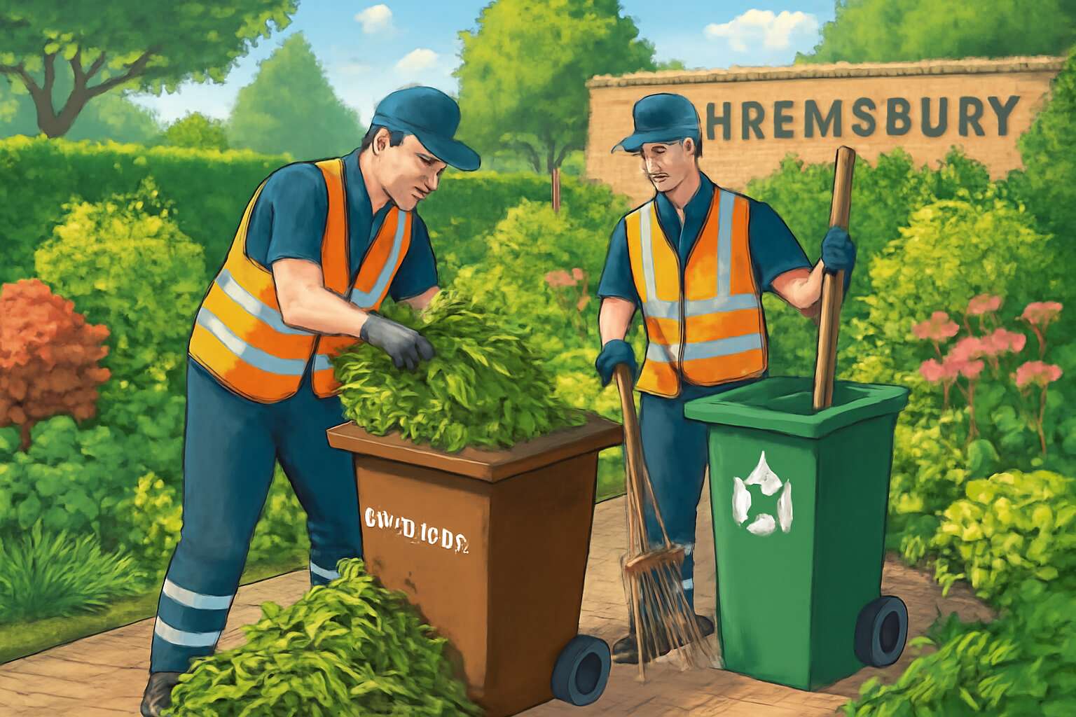 garden waste removal shrewsbury