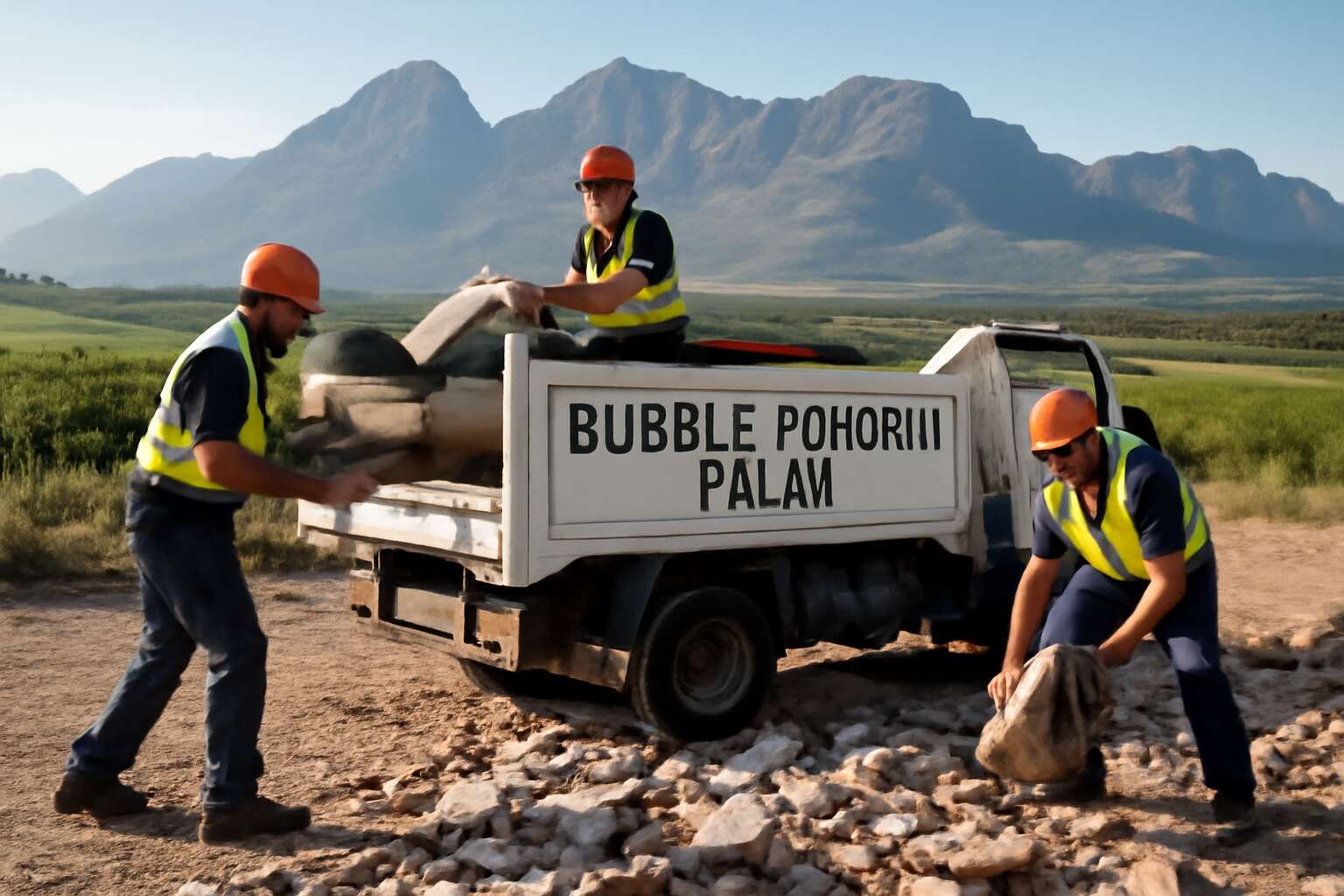 rubble removal paarl