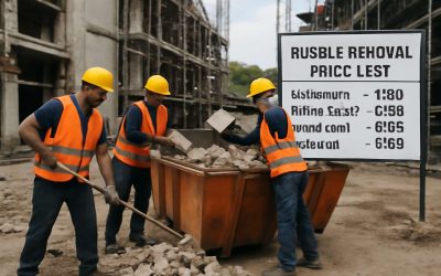 Top Tips for Affordable & Transparent Rubble Removal Price List for Your Cleanup Needs