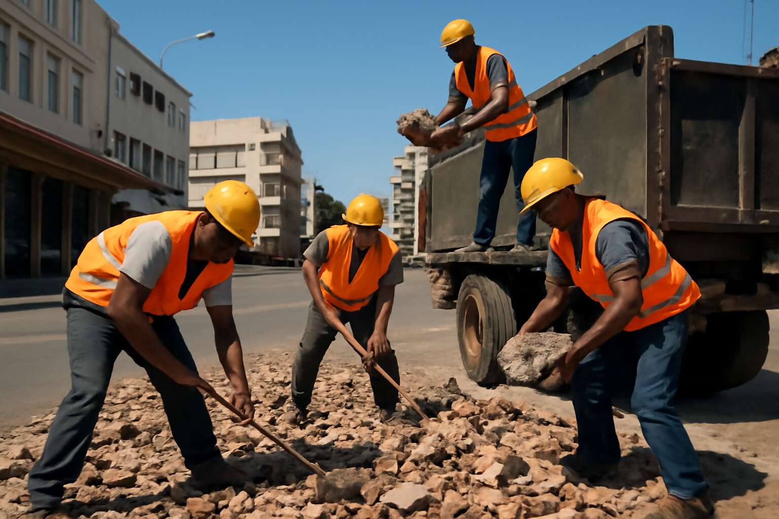 rubble removal harare