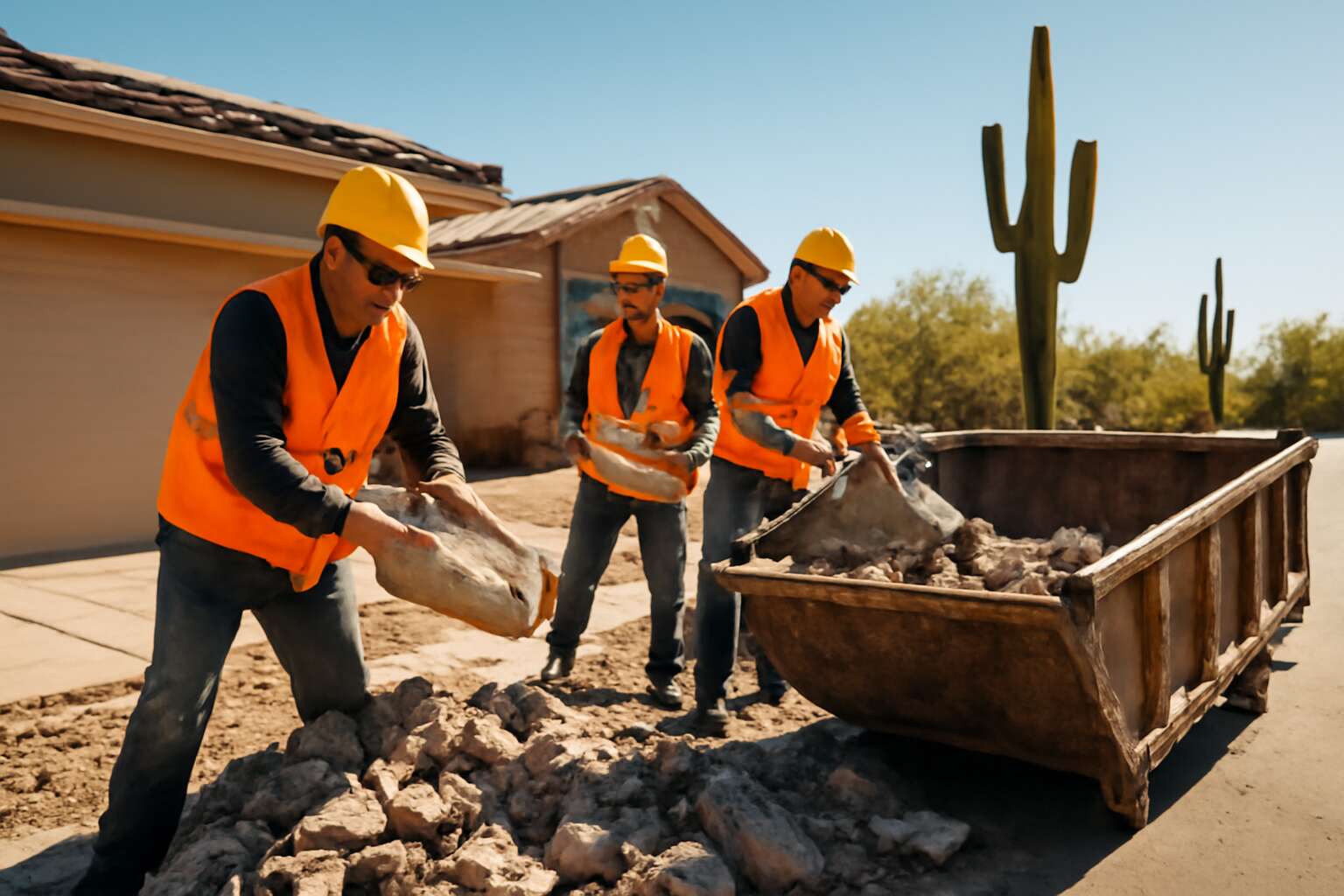 rubble removal in phoenix