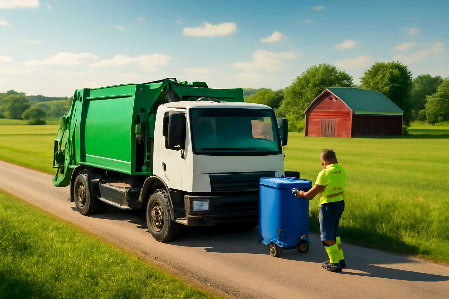 waste removal in rural areas