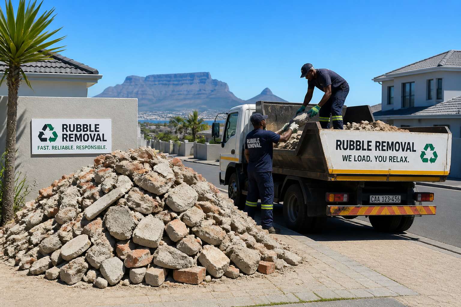 rubble removal blouberg
