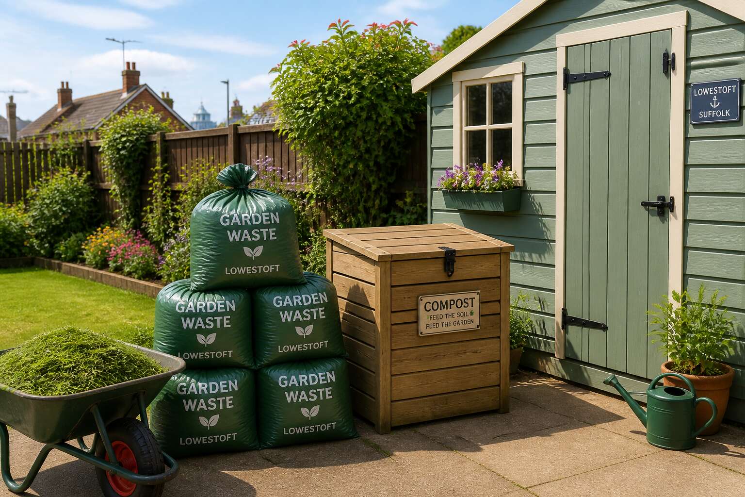 garden waste removal lowestoft