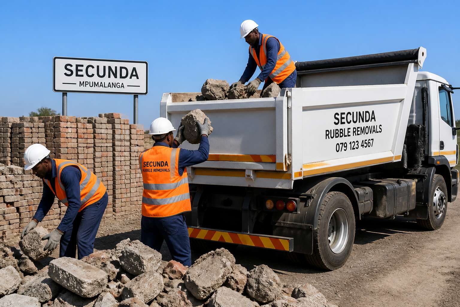 rubble removal secunda